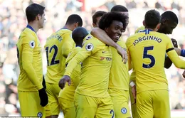 VIDEO: Burnley 0-4 Chelsea (Vòng 10 Giải Ngoại hạng Anh)