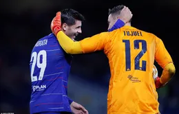 Morata ghi bàn: Thầy khen, đội trưởng ca ngợi