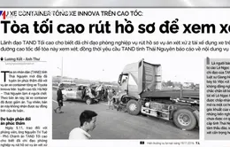 Bản án nào cho vụ xe container đâm Innova lùi trên cao tốc?