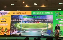 Khai mạc Triển lãm quốc tế Thiết bị và Sản phẩm thể thao Việt Nam