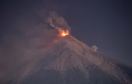 Guatemala ban bố cảnh báo đỏ vì núi lửa phun trào