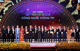 "Nhân tài đất Việt 2018" vinh danh 2 sản phẩm thuộc lĩnh vực CNTT