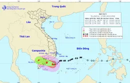 4h sáng mai, tâm bão số 9 ở bờ biển Nam Bình Thuận - Bến Tre