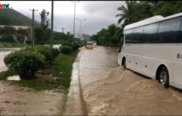 Mưa lớn phía nam Khánh Hoà, nhiều tuyến đường tê liệt