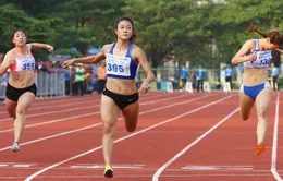 Lê Tú Chinh phá kỷ lục cự ly 100m tại Đại hội thể thao toàn quốc 2018