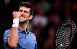 Thắng kịch tính Federer, Djokovic vào chung kết Paris Masters 2018