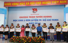 TP.HCM tuyên dương 21 gương "Học sinh 3 rèn luyện"