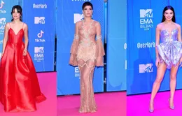 Dàn sao khoe sắc tại thảm đỏ MTV EMAs 2018