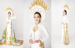 Thuỳ Tiên hé lộ trang phục truyền thống khi vừa lọt Top 8 Miss International