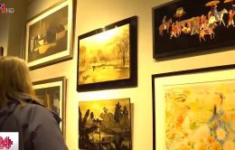 Hội họa Việt Nam thu hút người yêu nghệ thuật tại Anh