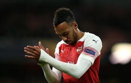 Aubameyang bị chê bai thậm tệ sau trận hòa Sporting