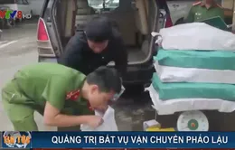 Quảng Trị bắt vụ vận chuyển 4 tạ pháo lậu