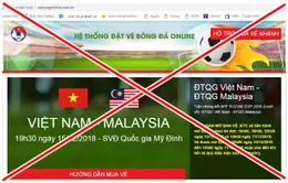 Phát hiện website giả mạo LĐBĐVN bán vé chung kết lượt về AFF Cup 2018