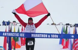 57 thí sinh tham gia chạy marathon ở Nam Cực