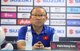 Họp báo trước trận CK lượt đi AFF Cup 2018: HLV Park Hang Seo cẩn trọng khi gặp lại Malaysia