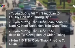 Hạn chế lưu thông trên một số tuyến đường quận 3, TP.HCM