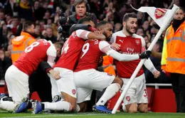 Bảng xếp hạng Ngoại hạng Anh sau vòng 14: Arsenal lọt top 4, Man Utd dậm chân ở hạng 7