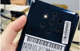 Lộ diện Nokia 9 PureView với 5 camera ở mặt sau, nhận diện vân tay dưới màn hình