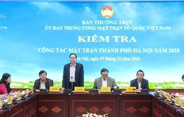 Kiểm tra công tác mặt trận tại Hà Nội