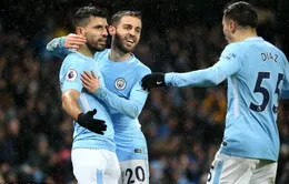 VIDEO Tổng hợp trận đấu: Man City 3-0 West Brom