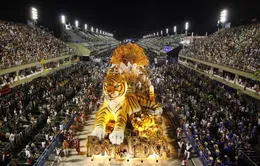 Tưng bừng lễ hội Carnival tại Brazil