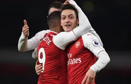 Ozil có thể mừng bản hợp đồng mới bằng một kỷ lục