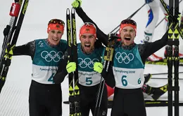 Bảng tổng sắp huy chương Olympic PyeongChang ngày 20/2: Đoàn thể thao Đức áp sát Na Uy