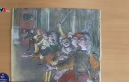 Tìm thấy bức tranh Les Choristes của danh họa Edgar Degas