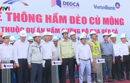 Chính thức thông hầm kỹ thuật hầm đường bộ qua đèo Cù Mông