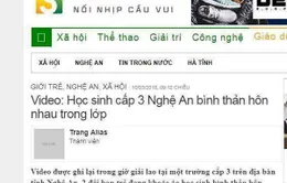 Đề nghị xử lý trang tin điện tử Songlamplus vì nghi liên quan đến vụ nữ sinh tự vẫn