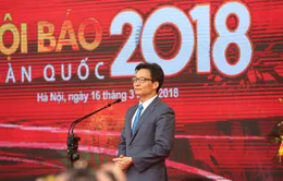 Tưng bừng khai mạc Hội báo Toàn quốc 2018 tại Hà Nội