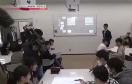Lớp học kỹ thuật số tại Nhật Bản