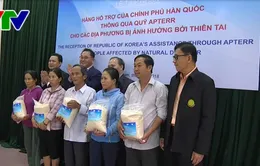 Quảng Nam tiếp nhận gạo hỗ trợ từ chính phủ Hàn Quốc