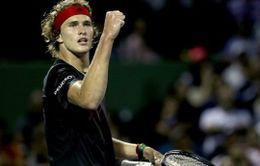 Vòng 3 Miami mở rộng: Alexander Zverev ngược dòng thắng David Ferrer