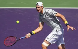 John Isner thẳng tiến bán kết Miami mở rộng 2018