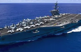 Video: Cận cảnh tàu sân bay USS Carl Vinson thăm Đà Nẵng