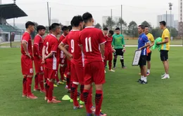 Chuẩn bị cho VCK U19 châu Á 2018, U19 Việt Nam giao hữu với U19 Trung Quốc