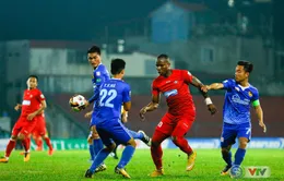 Vòng 5 Nuti Café V.League 2018 ngày 15/4: CLB Hải Phòng 0-2 CLB Quảng Nam, B. Bình Dương 3-3 FLC Thanh Hóa, XSKT Cần Thơ 3-3 SLNA