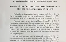 Cư dân chung cư Carina Plaza viết đơn kêu cứu, yêu cầu gặp mặt chủ đầu tư