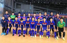 ĐT Futsal nữ Việt Nam thất bại trước Trung Quốc ở hiệp phụ trong trận giao hữu đầu tiên