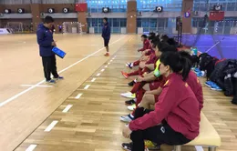 Ngày mai (27/4), ĐT Futsal nữ Việt Nam lên đường tham dự VCK Futsal nữ châu Á 2018