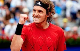 Stefanos Tsitsipas gây bất ngờ khi loại Dominic Thiem tại tứ kết Barcelona Open 2018