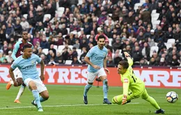 VIDEO: Tổng hợp diễn biến West Ham 1-4 Man City