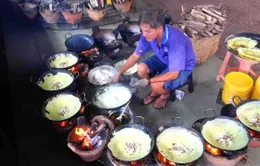 Độc đáo chùa "Bánh xèo" tại An Giang