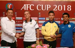 AFC Cup 2018: Quế Ngọc Hải và đồng đội quyết chiến thắng tặng NHM của SLNA