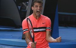 Tổng hợp diễn biến: Dimitrov 3-1 Rublev (vòng 3 Australia mở rộng 2018)