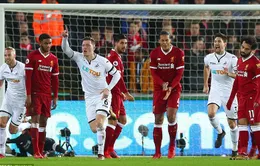 VIDEO tổng hợp trận đấu: Swansea 1-0 Liverpool