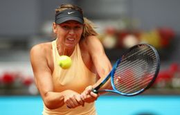 Maria Sharapova dễ dàng vào tứ kết Madrid mở rộng 2018