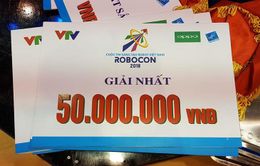 Giải thưởng dành cho các đội tuyển tại VCK Robocon Việt Nam 2018 gồm những gì?