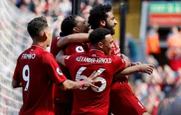 VIDEO Liverpool 4-0 Brighton: Salah đi vào lịch sử